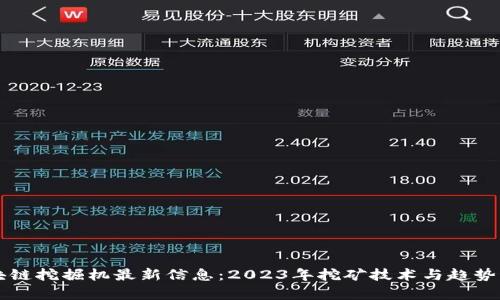 区块链挖掘机最新信息：2023年挖矿技术与趋势分析
