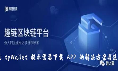 电脑版 tpWallet 提示需要下载 APP 的解决方案与使用指南
