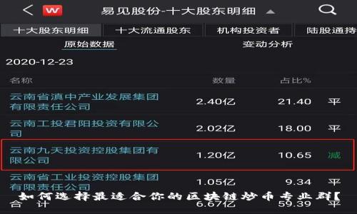 如何选择最适合你的区块链炒币专业群？